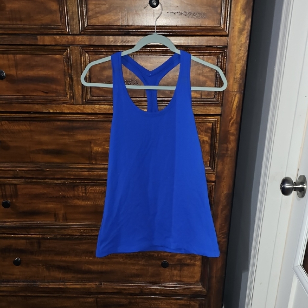 Lululemon Womens Blue Racerback Tank Top. 15" P2P!! 6 Or 8!
